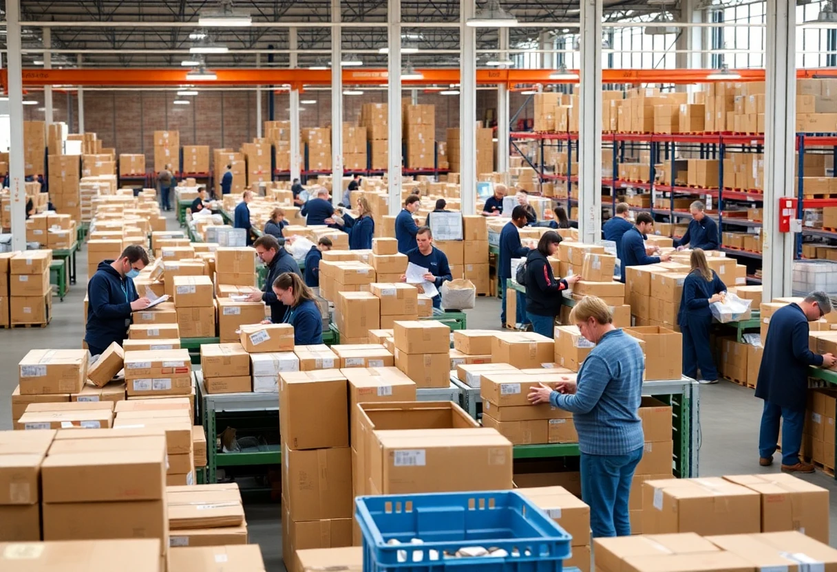 On-demand packaging keeping e-commerce fulfillment efficient during peak periods