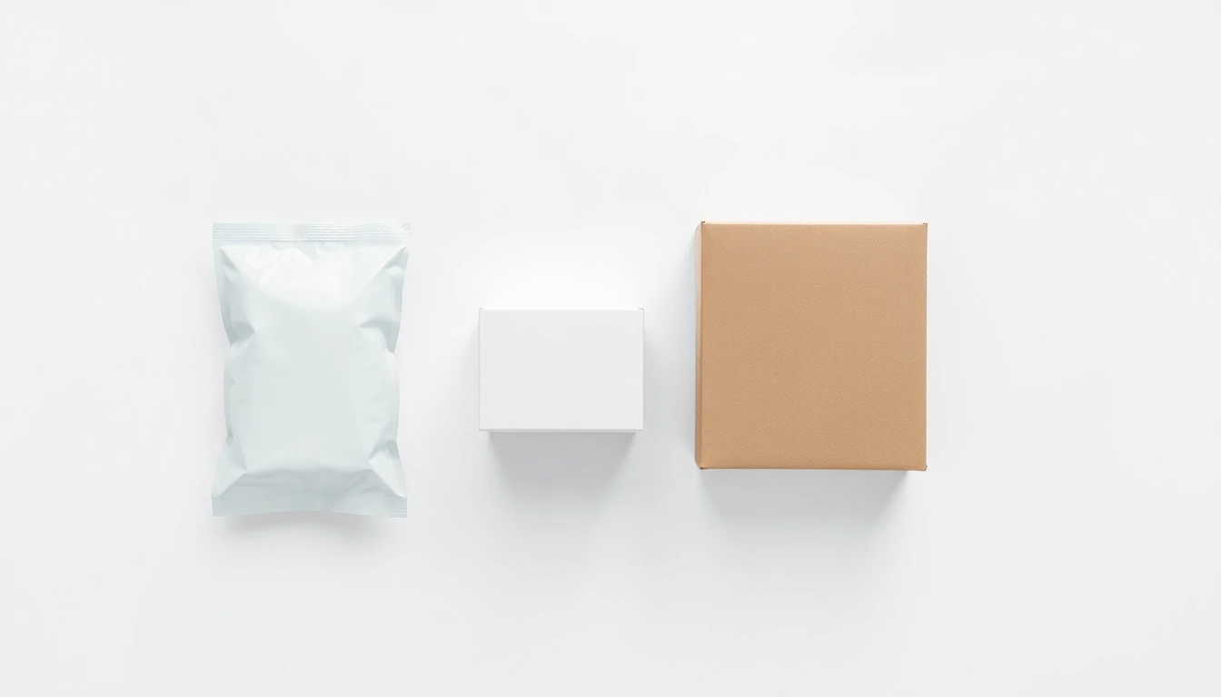 Packaging layers arranged from inner pouch to outer shipping carton
